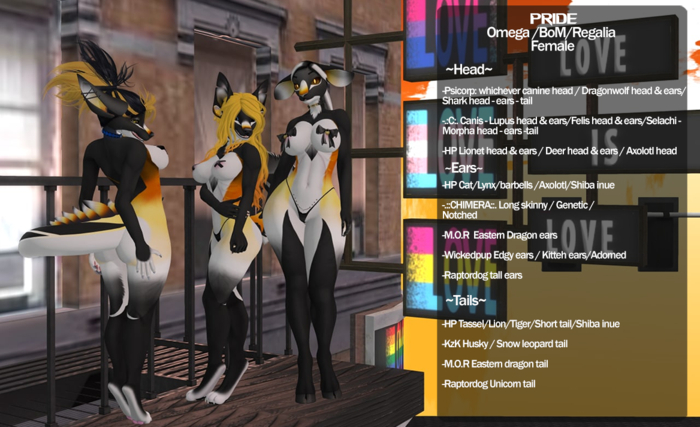 Kat Klaws~ Pride -Bear Brotherhood- F Omega/BoM/Regalia