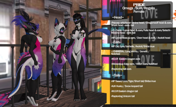 Kat Klaws~ Pride -Bisexual- F Omega/BoM/Regalia