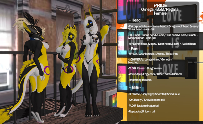 Kat Klaws~ Pride -Intersex- F Omega/BoM/Regalia