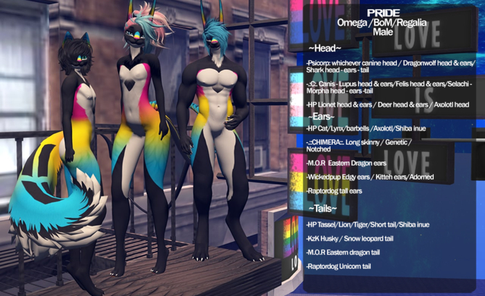 Kat Klaws~ Pride -Pansexual- M/Femboy Omega/BoM/Regalia