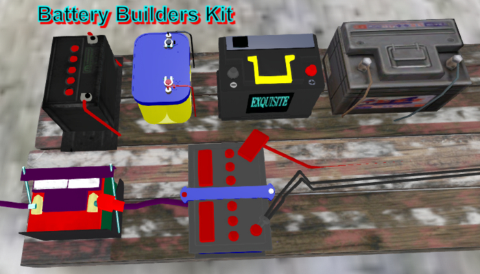 [EXQUISITE]  Battery Set   (BOXED)  BOX+