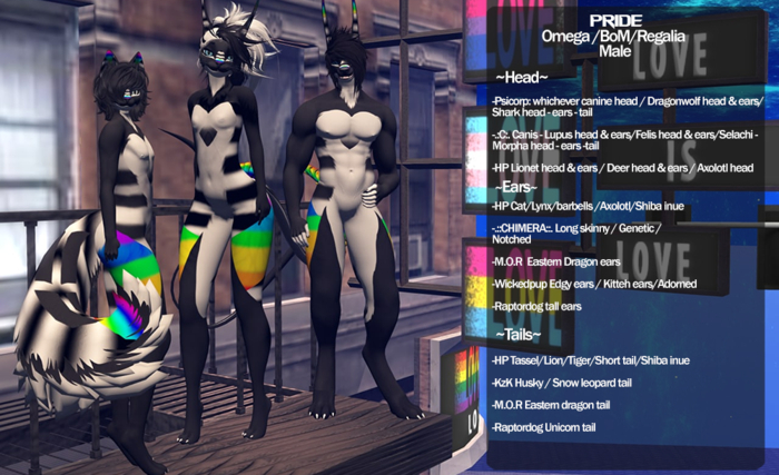 Kat Klaws~ Pride -Straight Ally- M/Femboy Omega/BoM/Regalia