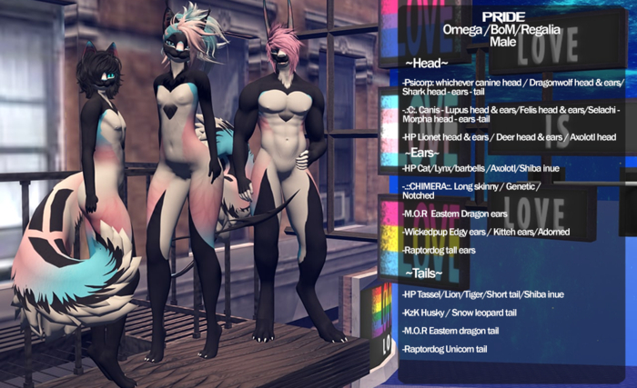 Kat Klaws~ Pride -Trans- M/Femboy Omega/BoM/Regalia