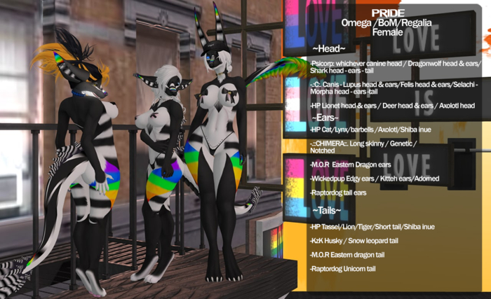 Kat Klaws~ Pride -Straight Ally- F Omega/BoM/Regalia