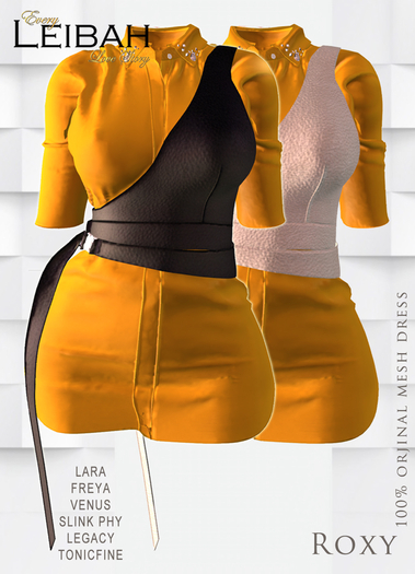 ::Leibah:: Roxy Shirt  Yellow (addme)