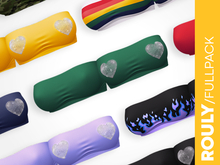 ROULY :: Double Heart Tube Top - Fullpack