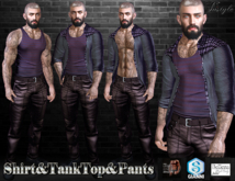 Sale 50%-InStyle-Shirt&TankTop&Pants-v2(Jake,Gianni,Athletic,Legacy)
