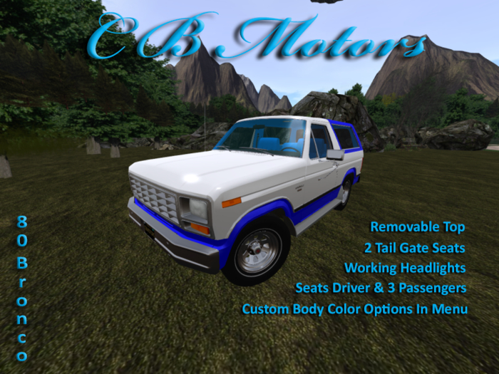 80 CBM Bronco