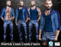 Sale 50%-InStyle-Shirt&TankTop&Pants-v4(Jake,Gianni,Athletic,Legacy)