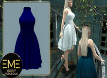 eMe-Mini Cocktail Dress For  Maitreya BLUE