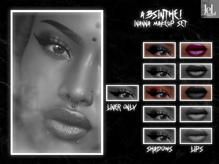 A! Inanna Makeup Set Lelutka HD DEMO