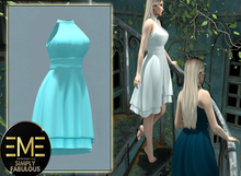 eMe-Mini Cocktail Dress For  Maitreya BABYBLUE