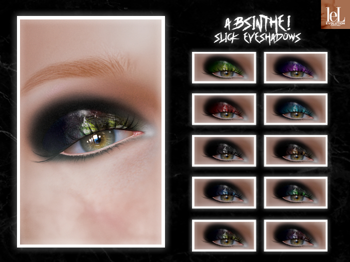 A! Slick Eyeshadows LELUTKA HD