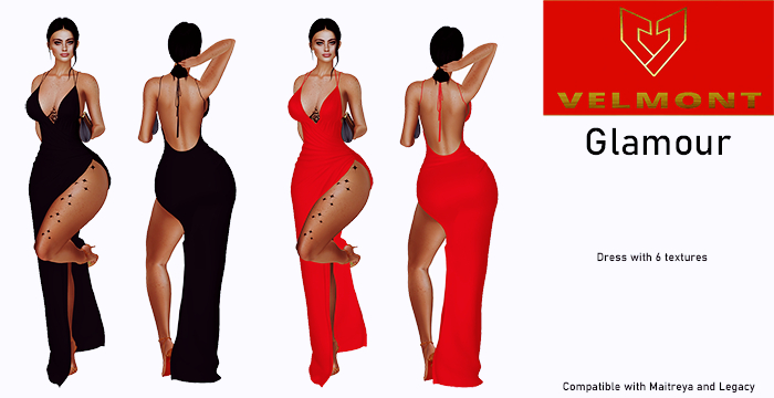 Glamour dress  velmont -legacy maitreya 