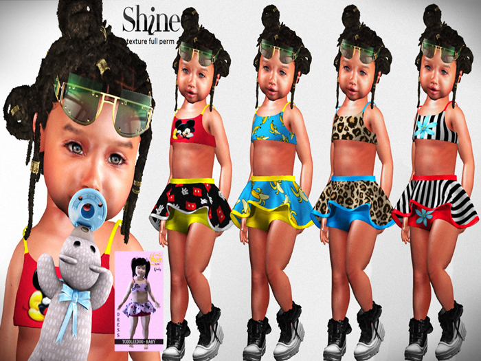 AJ   SHINE -GIULY~ToddleeDoo - Baby _TEXTURE FULL PERM
