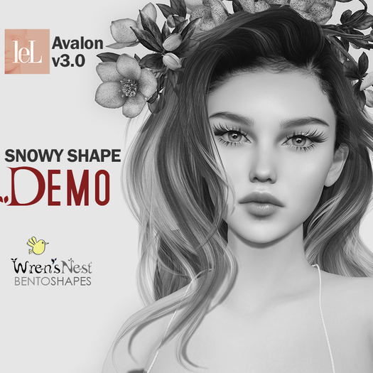 { wren's nest } Snowy DEMO shape for LeLutka Avalon v3.0