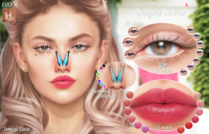 Temizi Store "Sugar World - Lipstick" (LeL EVO X - Evolution)