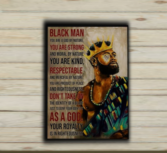 PASSION ARTS GALLERY-  BLACK MAN
