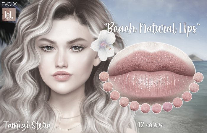 Temizi Store "Beach Natural Lips" (LeL EVO X - Evolution)-DEMO