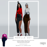 [Unruly] Noelle Dress - Navy 