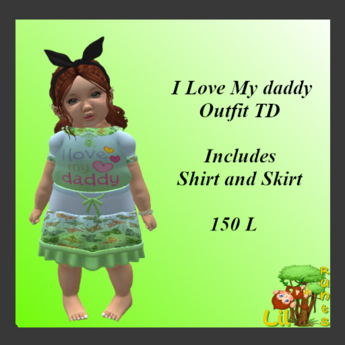 Second Life Marketplace - !Lil Runts! I Love My daddy TD