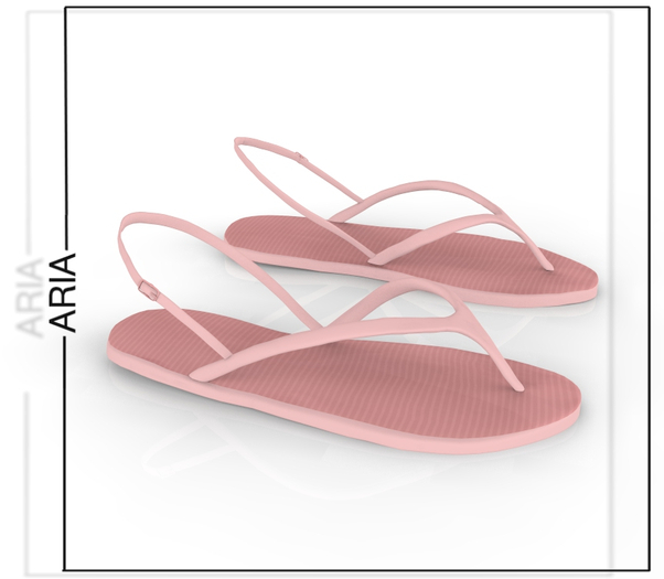 Peach Summer Sandals