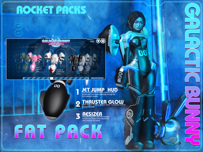 {MB}{GB} Galactic Rocket Back Pack FAT PACK