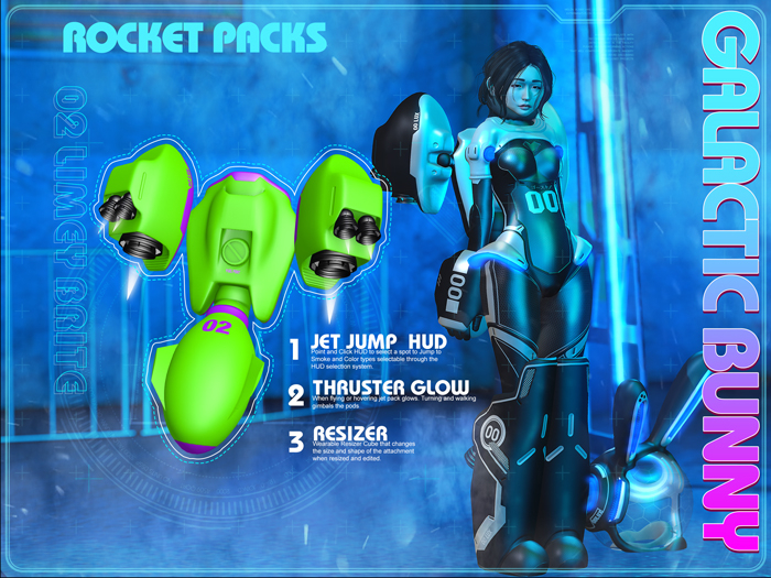 {MB}{GB} 02 Limey Brite Rocket Back Pack
