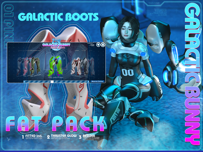 {MB}{GB} Galactic Boots FAT PACK