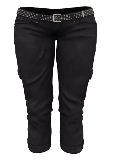 The Annex - Roxie Capris - Black