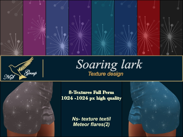 Ns- texture textil Meteor flares(2)