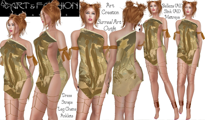 ART & FASHION - SURREAL ART OUTFIT