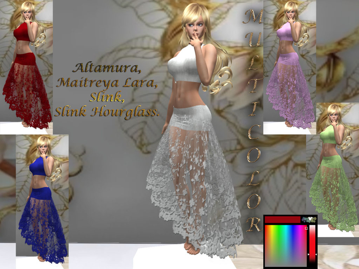 &ML& Suit "Summer Fantasy" with HUD (multicolor) ALLBODIES