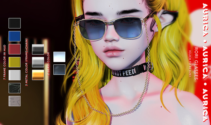 #AURICA Rori Glasses /ADD ME/