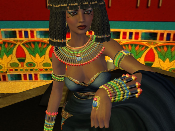 Sacred Scarab - Jewelry Set