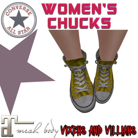 Converse All Star Chucks  Yellow ( Maitreya )
