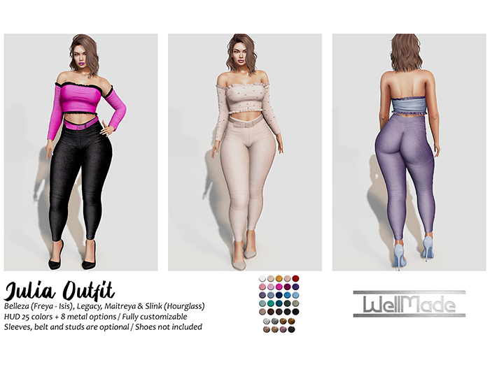 [WellMade] Julia Outfit