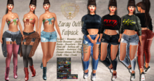 Nala Design - Zaray Outfit Fatpack - Mesh Bodies