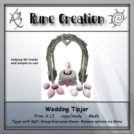 *RC* - Wedding Tipjar [wear]