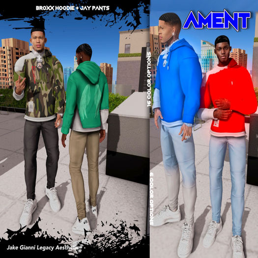 AMENT - Jay Pants FatPack 