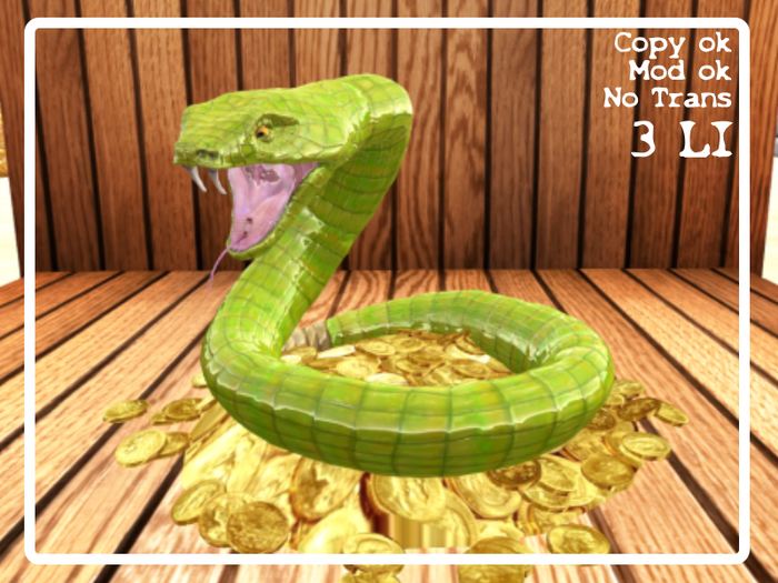 Belvedere - Snake Tipjar