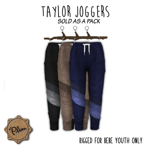 [E.] TAYLOR JOGGERS BASICS PACK 