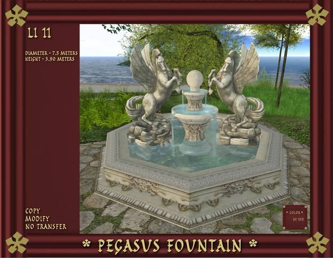 Pegasus Fountain DVB 