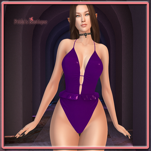 [FB] Ada Swimsuit PURPLE