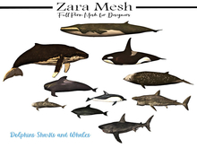 Zara Mesh - Animals - Big Fish Collection - FULL PERM MESH