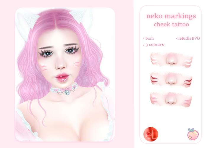 ~Peashe~ Cat markings {BOM} 