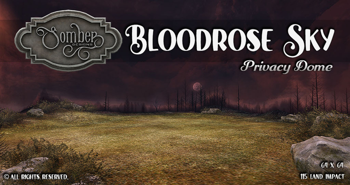 Privacy Dome Bloodrose Sky