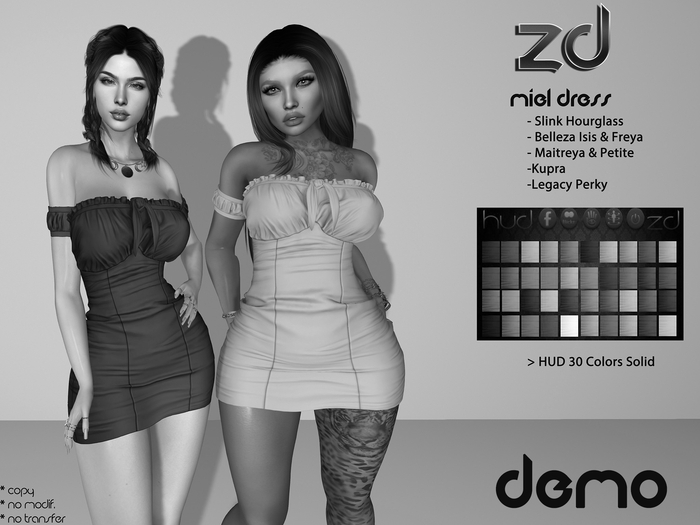 DEMO *ZD* Miel Dress