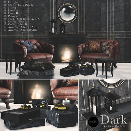 Concept} Dark Gacha Collection *Full Set*