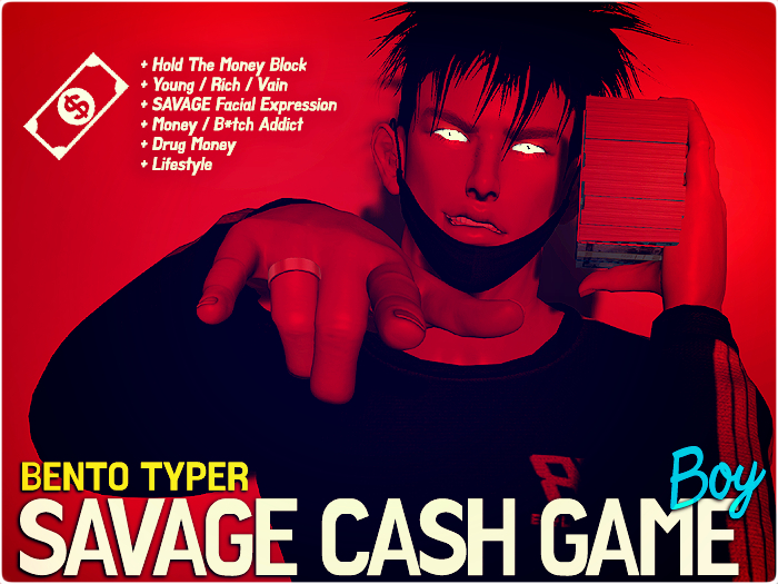 [M-BENTO-TYPER] :: SAVAGE :: Cash Game